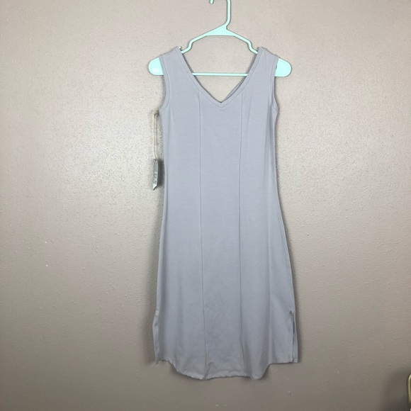 Maggie's Organic Gray Bodycon Dress - Picture 7 of 7